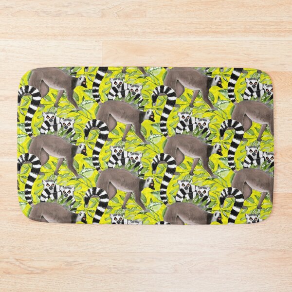 Item preview, Ring-Tailed Lemurs in the Jungle designed and sold by AntiqueImages.