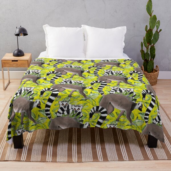 Item preview, Ring-Tailed Lemurs in the Jungle designed and sold by AntiqueImages.
