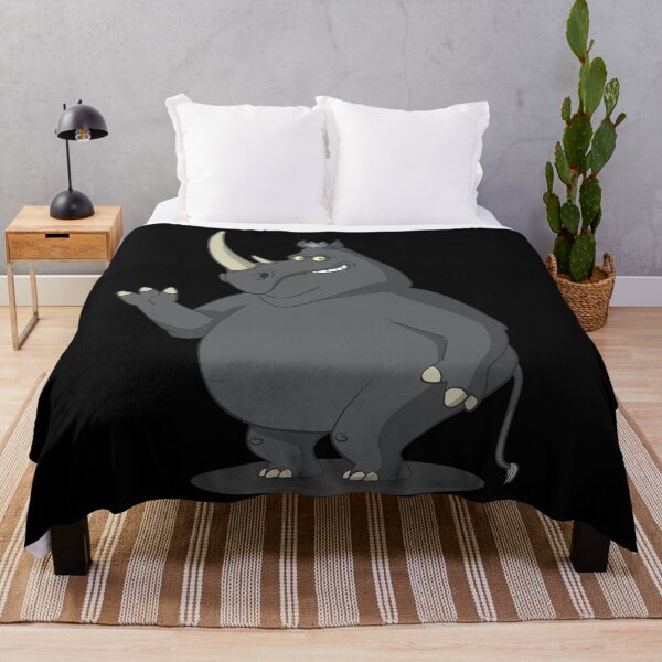 Item preview, Black Rhinoceros Rhino designed and sold by Monkey Ful.