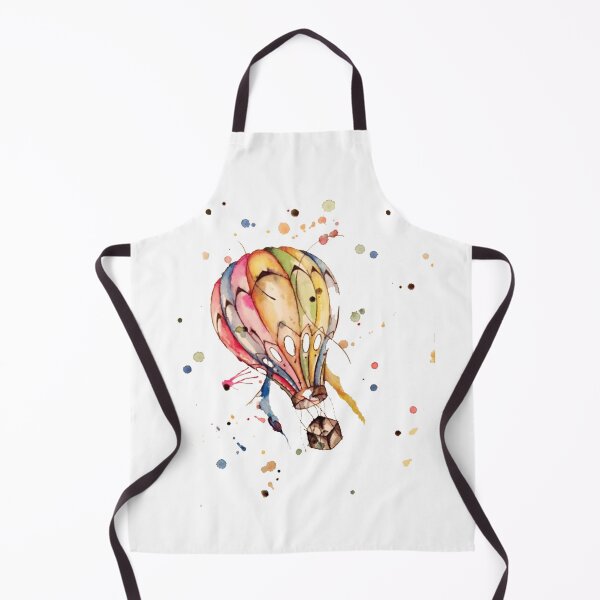 Item preview, Air Balloon Watercolor designed and sold by BorgesPaintings.