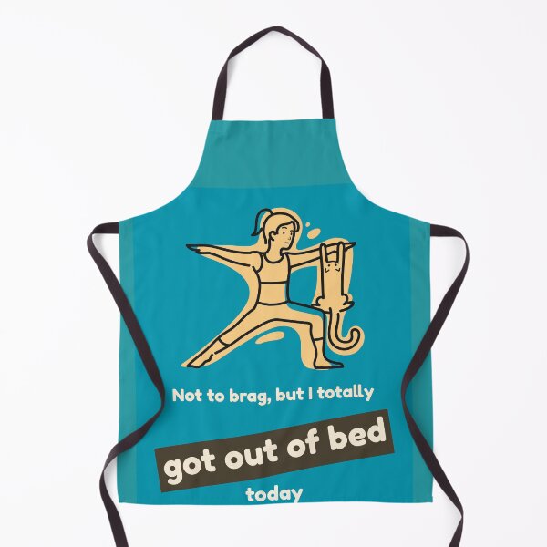 Item preview, Not to brag, but I totally got out of bed today (yoga GIRL) designed and sold by HamiltonmagicTs.
