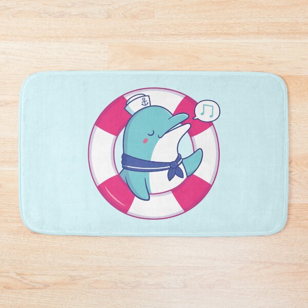 Item preview, Cute Singing Dolphin Sailor designed and sold by rustydoodle.