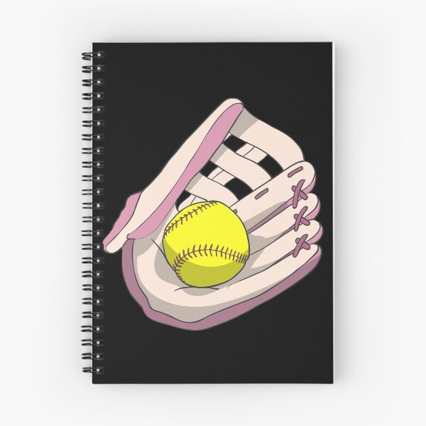 Item preview, Pink softball glove and ball designed and sold by Monkey Ful.