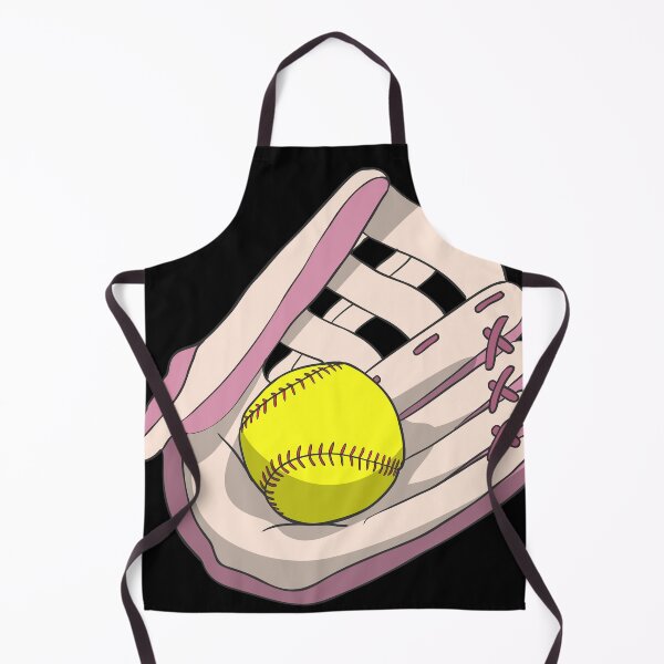 Item preview, Pink softball glove and ball designed and sold by Monkey Ful.