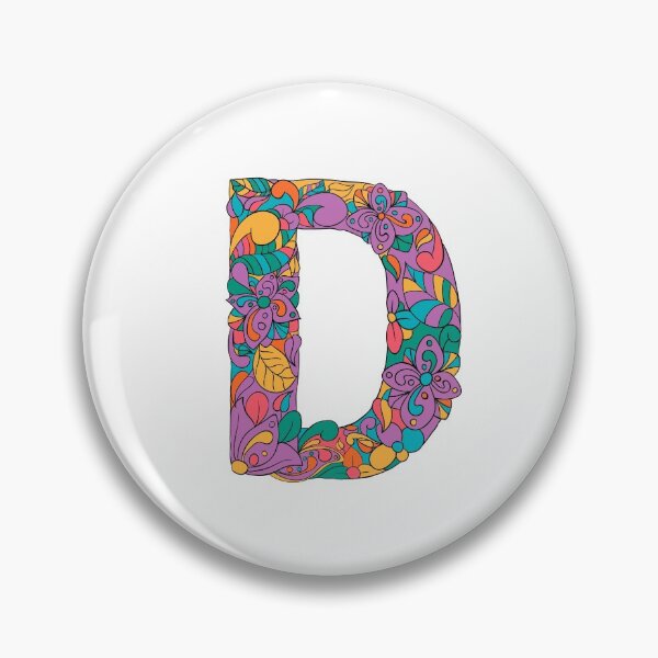 Item preview, Letter D Monogram personalized name print  designed and sold by melbournegirl.