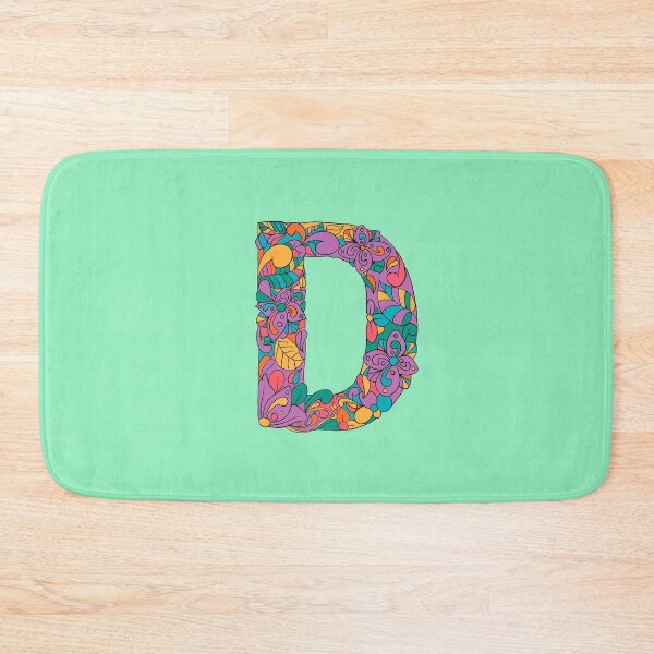 Item preview, Letter D Monogram personalized name print  designed and sold by melbournegirl.