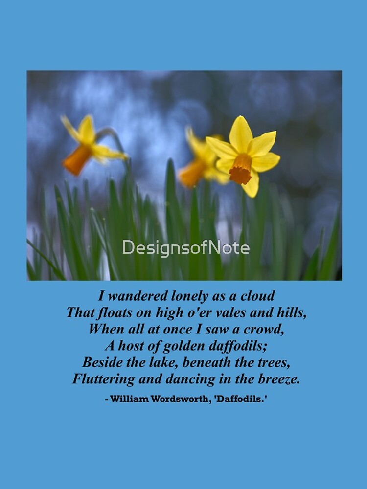 Thumbnail 4 of 4, iPhone Case, William Wordsworth Daffodils designed and sold by DesignsofNote.