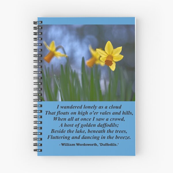 Item preview, William Wordsworth Daffodils designed and sold by DesignsofNote.