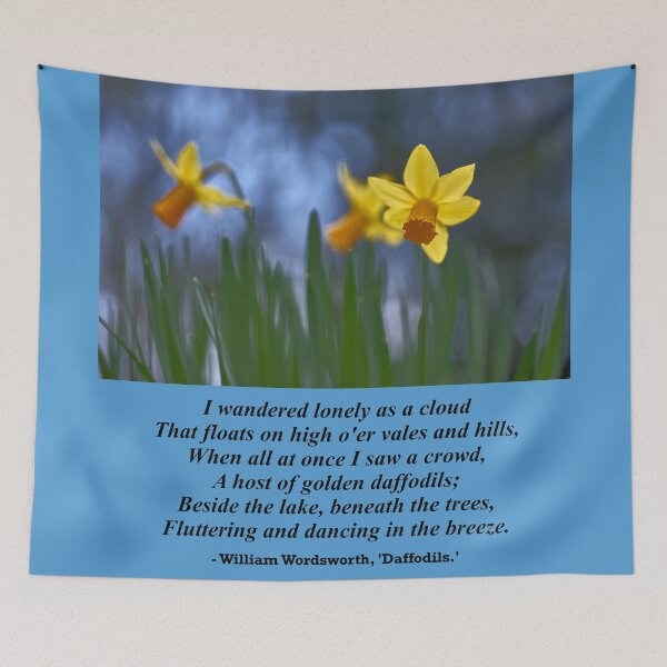 Item preview, William Wordsworth Daffodils designed and sold by DesignsofNote.