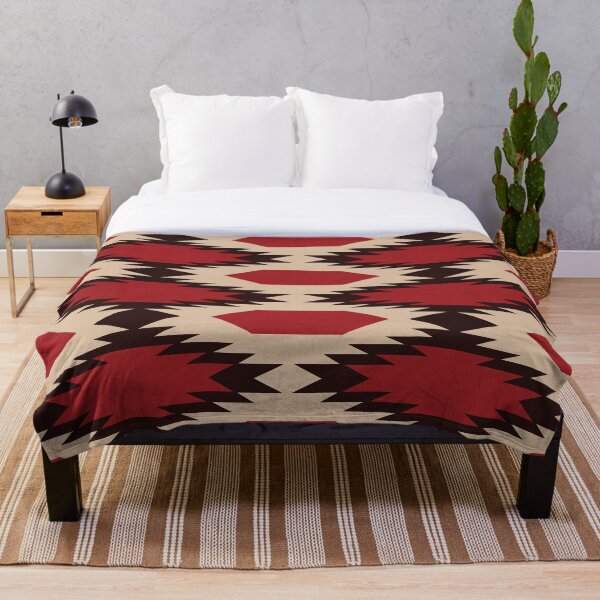 Item preview, Navajo Red And Ivory Pattern designed and sold by hellcom.