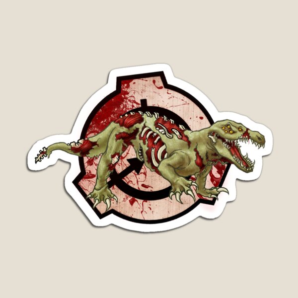 SCP-682 'Scarily Cute Pests' Magnet for Sale by WarFang-Arts