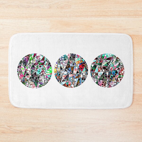 Item preview, Circle composition with pop textured splash elements designed and sold by FENIO.