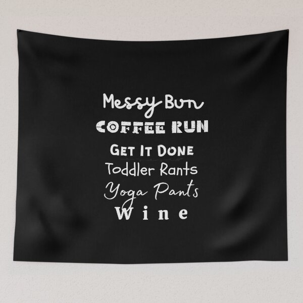 Item preview, Messy Bun, Coffee Run designed and sold by Trucutruh.
