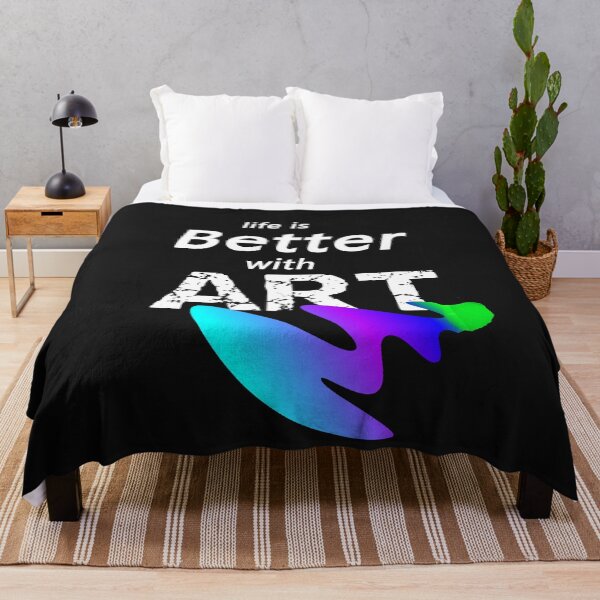 Item preview, Life is better with art designed and sold by bernd49.