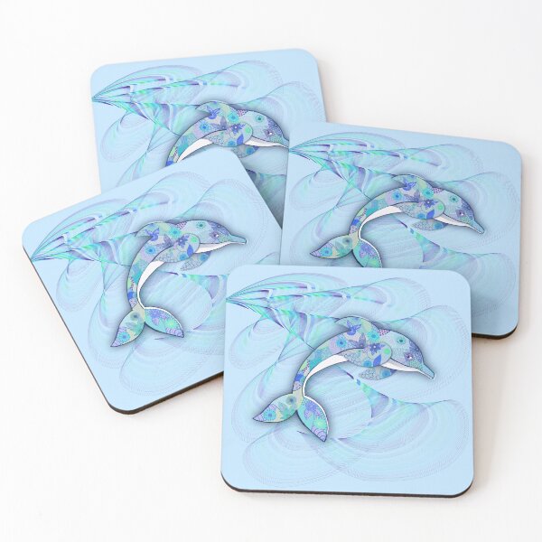 Item preview, ZENTANGLE DOLPHIN FLOW 356. designed and sold by sana90.