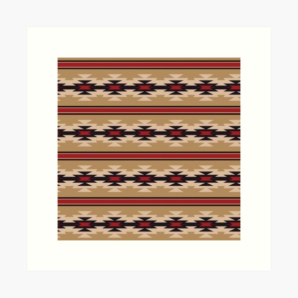 Aperçu de l'œuvre Motif Navajo créée et vendue par hellcom.