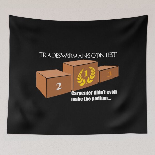 Item preview, Tradeswoman's Contest designed and sold by PillowPuns.