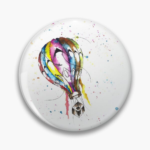 Item preview, Air Balloon designed and sold by BorgesPaintings.