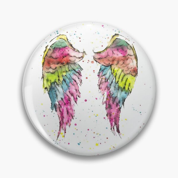Item preview, Colorful Wings designed and sold by BorgesPaintings.