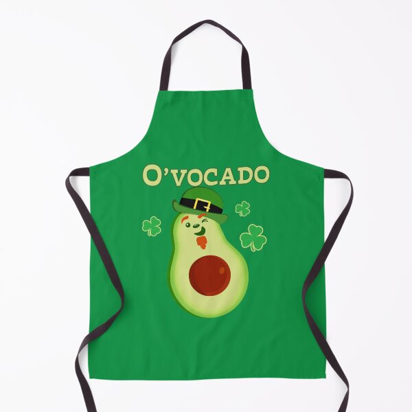 Item preview, St Patrick's Day Leprechaun Avocado Pun designed and sold by brodyquixote.