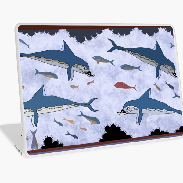 Item preview, Minoan dolphin fresco designed and sold by Hellenistic History.