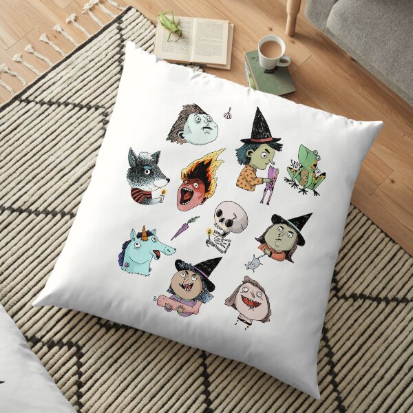 Halloween the return Floor Pillow