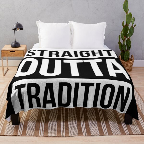 Item preview, Straight Outta ... Tradition (White) designed and sold by domusfidei.