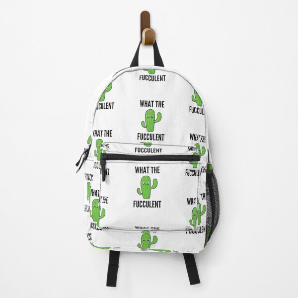 Item preview, What the fucculent - Ask me about my cactus - Ask Me About My Plants designed and sold by Marcus Wong.