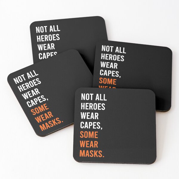Item preview, Not all Heroes wear capes, some wear masks designed and sold by KA DESIGNS.