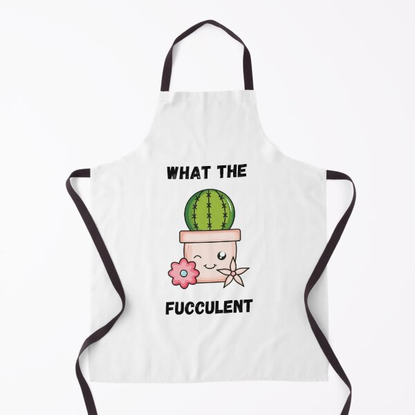 Item preview, What the fucculent - Ask me about my cactus - Ask Me About My Plants designed and sold by Marcus Wong.
