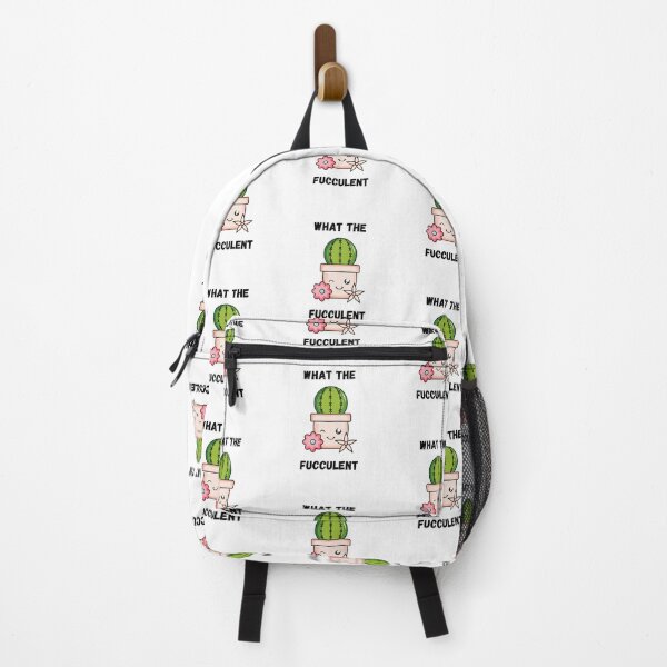 Item preview, What the fucculent - Ask me about my cactus - Ask Me About My Plants designed and sold by Marcus Wong.