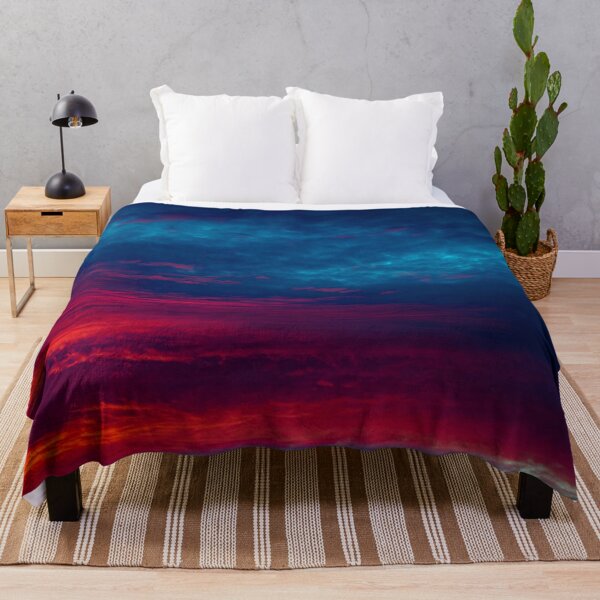 Item preview, magical sunrise above the clouds pattern designed and sold by nature scenerys.
