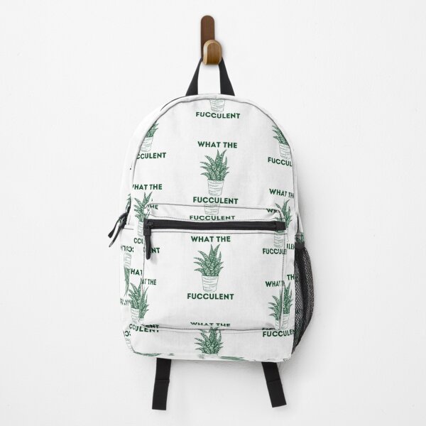 Item preview, What the fucculent - Ask me about my cactus - Ask Me About My Plants designed and sold by Marcus Wong.