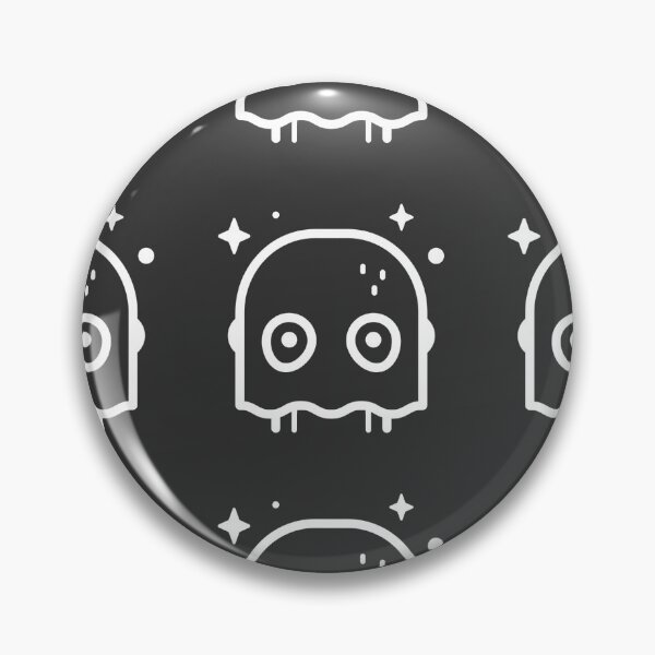 Item preview, Happy Halloween Holiday | Spooky Ghost Line Art Cartoon Pattern designed and sold by Ainbowz-Artwork.