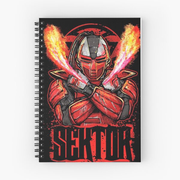 Item preview, Mortal Kombat Sektor on Fire designed and sold by Shinobi23.