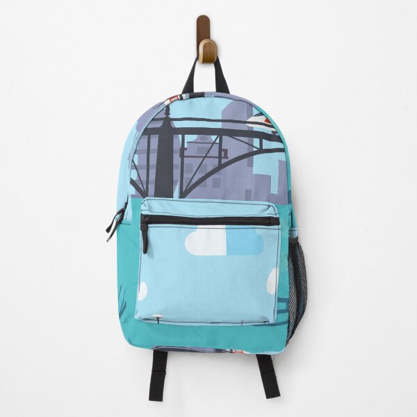 Item preview, 1980s Metro Train Bridge Cityscape designed and sold by IamTrending.