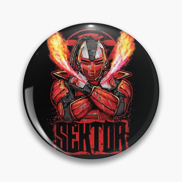 Item preview, Mortal Kombat Sektor on Fire designed and sold by Shinobi23.