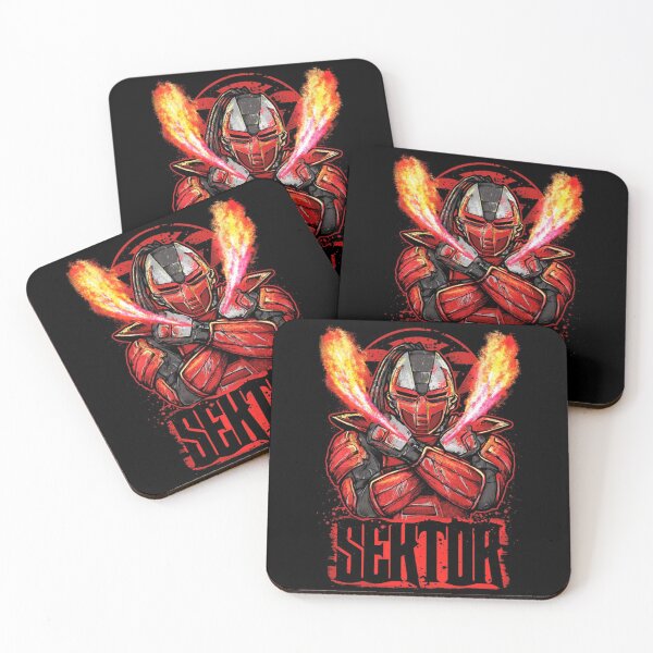 Item preview, Mortal Kombat Sektor on Fire designed and sold by Shinobi23.