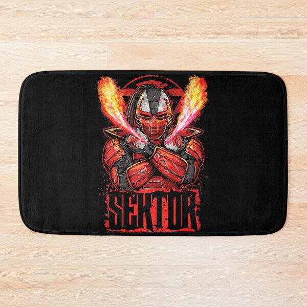 Item preview, Mortal Kombat Sektor on Fire designed and sold by Shinobi23.
