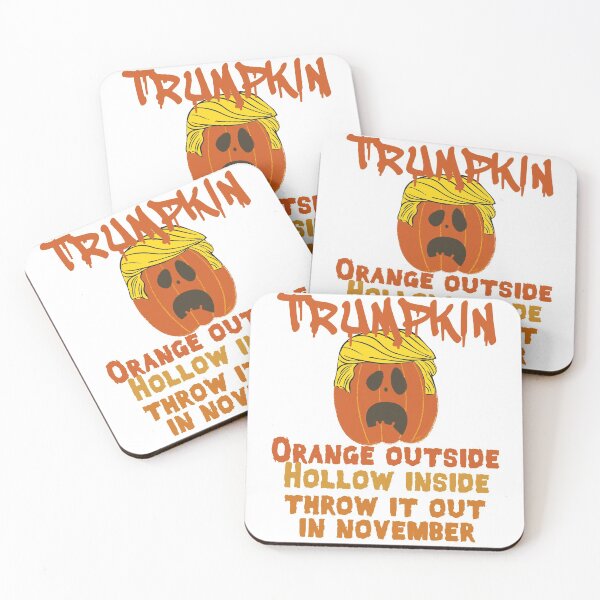 Item preview, Trumpkin orange outside hollow inside throw out in november designed and sold by GoodyLeo.