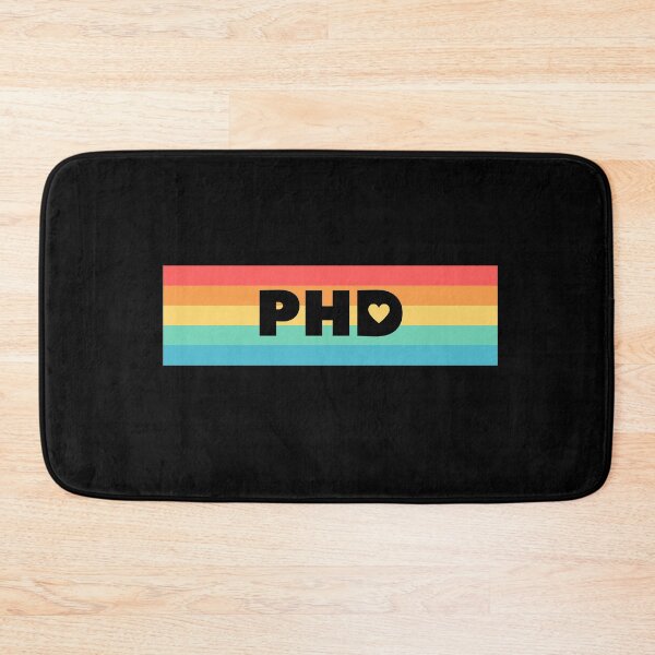 Item preview, Rainbow PhD Design designed and sold by ProudAcademic.