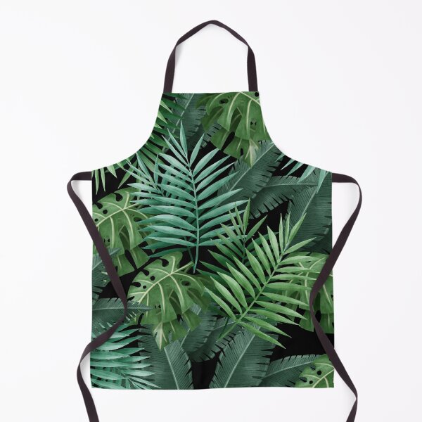 Item preview, Tropical Jungle Leaves Pattern designed and sold by KA DESIGNS.