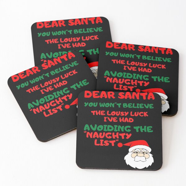 Item preview, Dear Santa Naughty List designed and sold by starshiporion.