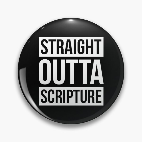 Artikelvorschau, Straight Outta ... Schrift (weiß) entworfen und verkauft von domusfidei.