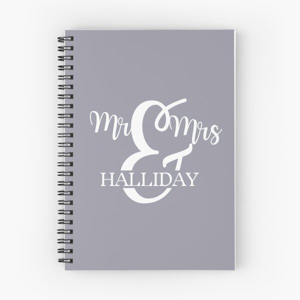 Item preview, Mr & Mrs HALLIDAY | SILVER designed and sold by yourscotborders.