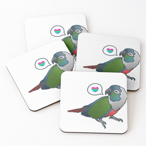 Item preview, Polysexual Supportive Conure designed and sold by AdoraBirdArt.