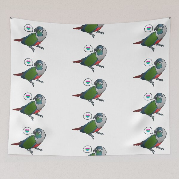 Item preview, Polysexual Supportive Conure designed and sold by AdoraBirdArt.