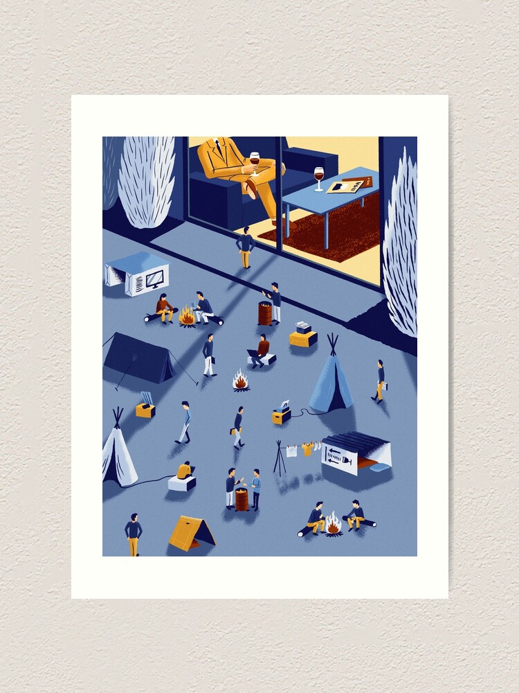 Alternate view of Inside/Outside Art Print