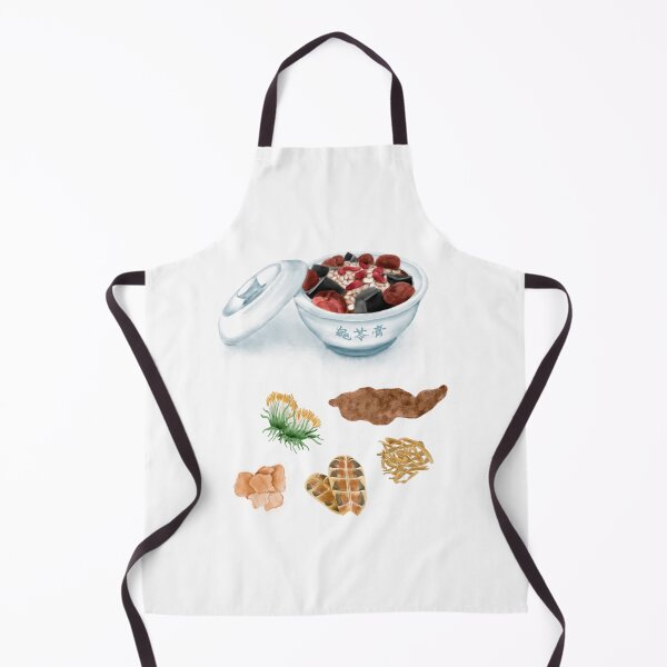 Item preview, Watercolor Illustration of Chinese Snack - Tortoise Jelly | 龟苓膏 designed and sold by iswenyi.