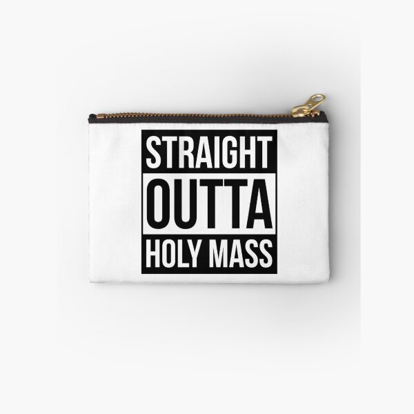 Item preview, Straight Outta ... Mass (Black) designed and sold by domusfidei.